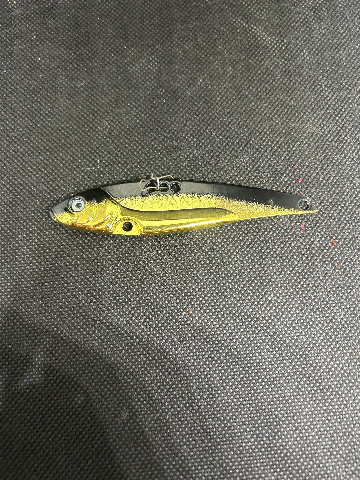 Black/Gold Blade Bait