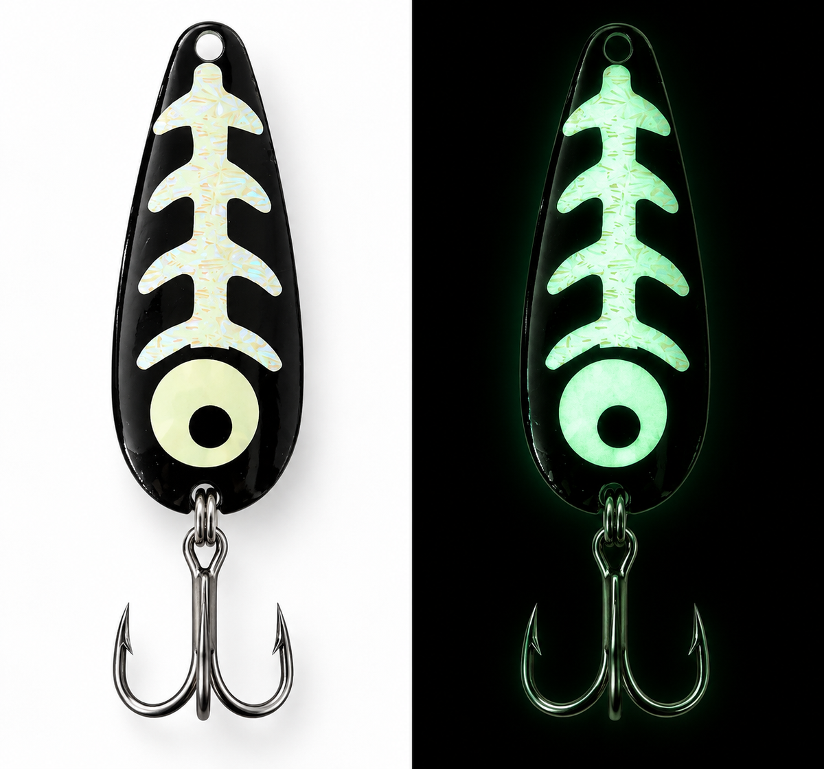 Carbon Custom Ultra Glow Casting Spoons