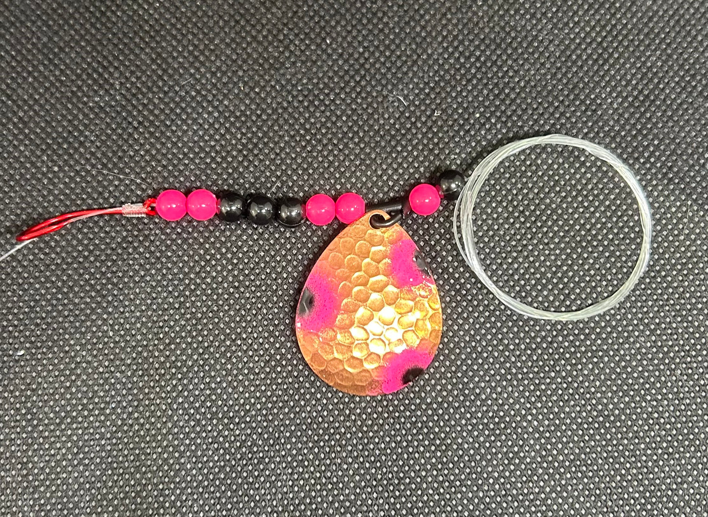 Hex Pink Black Dot Single Harness