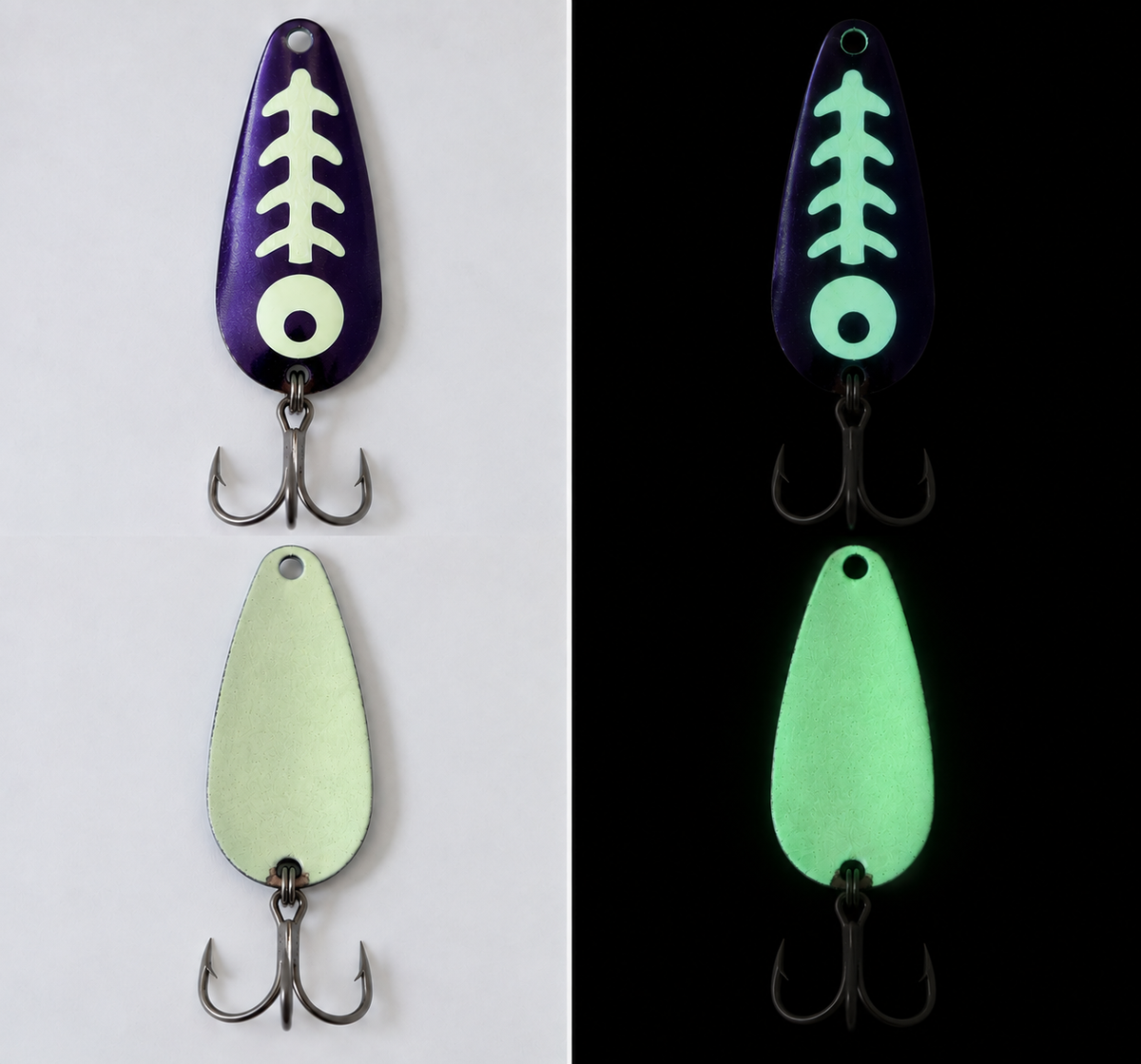 Purple Carbon Custom Ultra Glow Casting Spoon