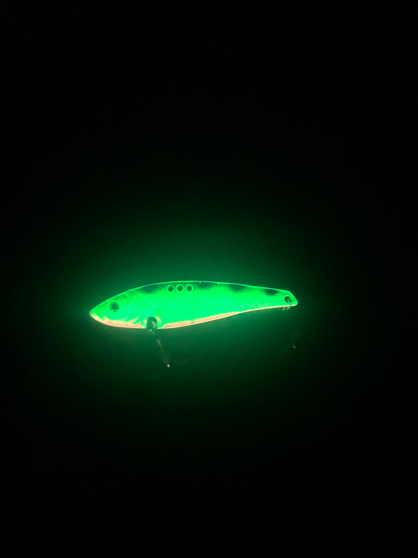 Glow Melon Ultra Glow Blade Bait
