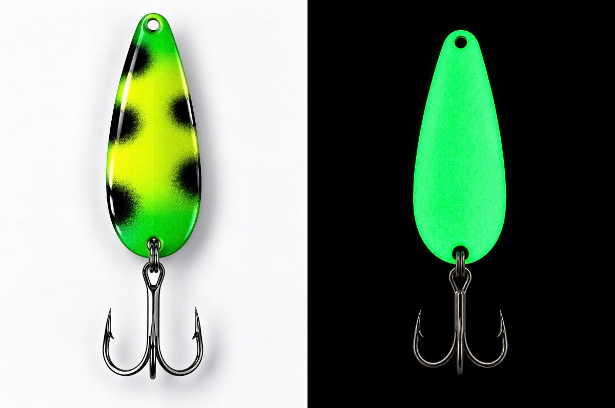 Custom Frog Ultra Glow Casting Spoon