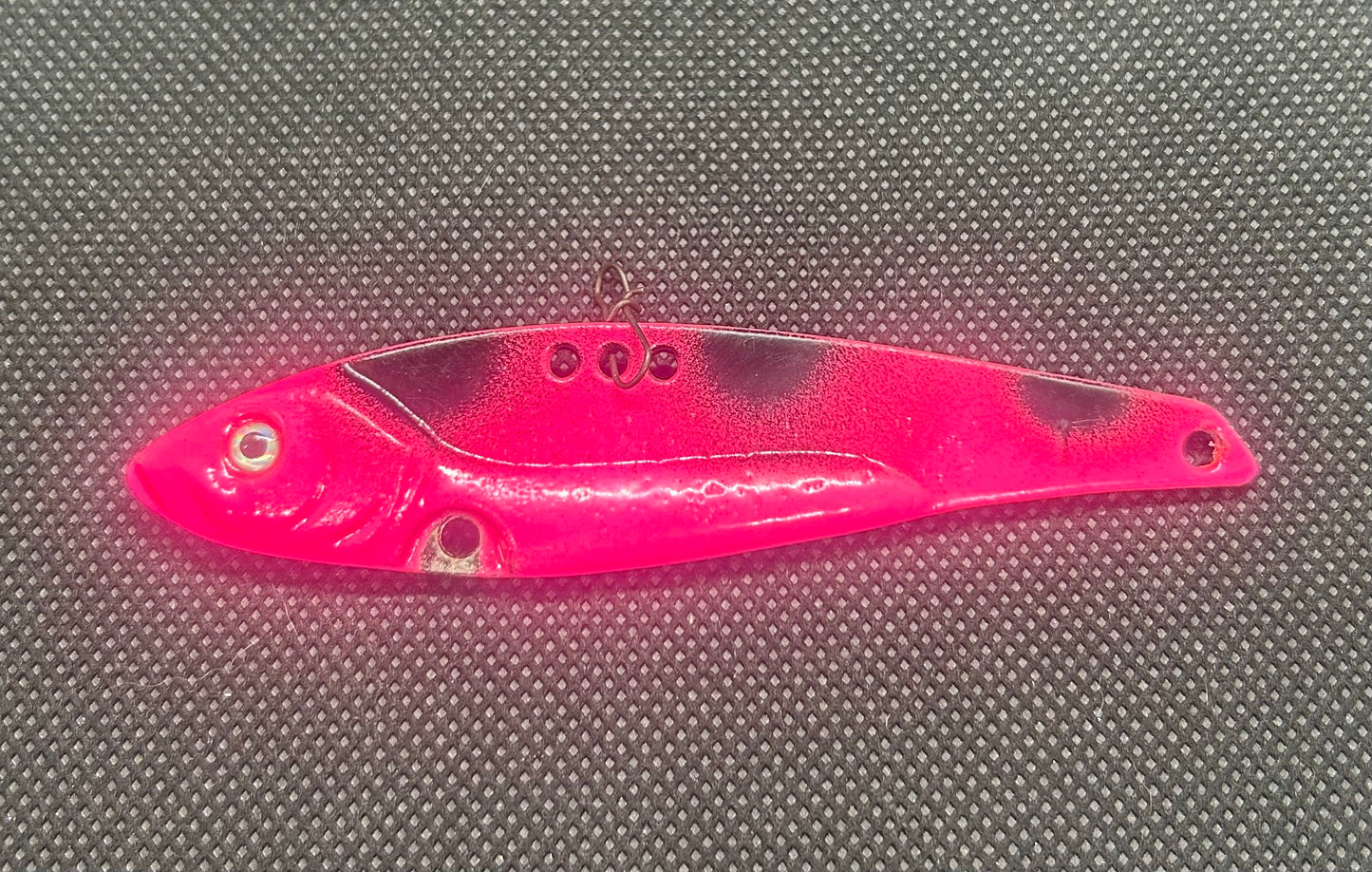 Pink Tiger Ultra Glow Blade Bait