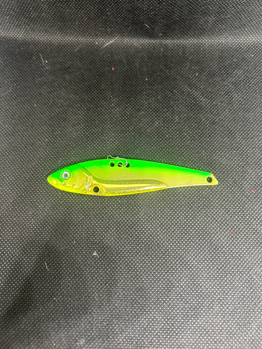 Golden lime Blade Bait