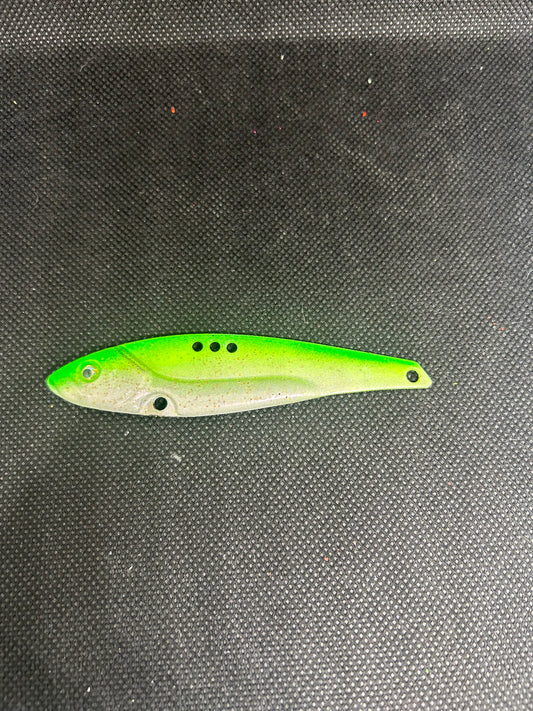 Green Descent Blade Bait