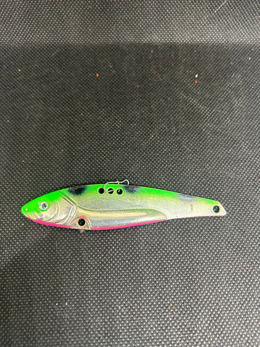 Chrome Watermelon Blade Bait