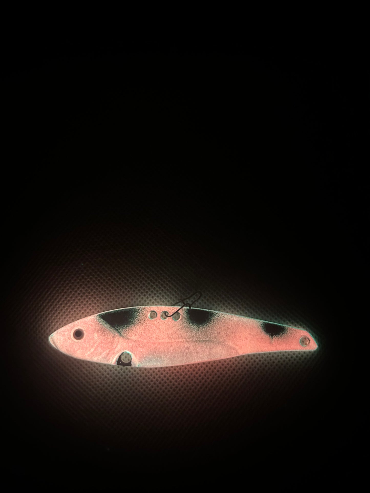 Pink Tiger Ultra Glow Blade Bait