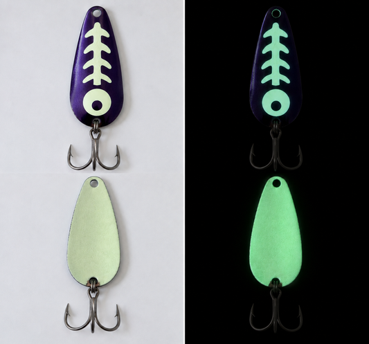 Purple Carbon Custom Ultra Glow Casting Spoon