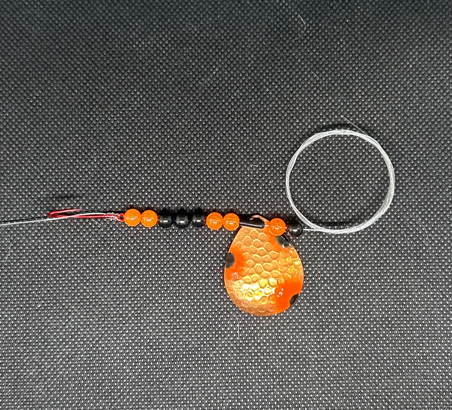 Hex Orange Black Dot Single Harness