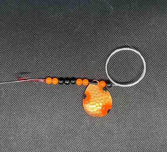 Hex Orange Black Dot Single Harness